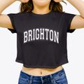 Brighton Vermont Varsity Women's Crop Top additional product view 3