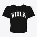 Viola Illinois Varsity Women's Crop Top additional product view 1
