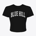 Blue Hill Nebraska Varsity Women's Crop Top additional view 1