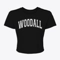 Woodall Oklahoma Varsity Women's Crop Top additional view 1