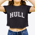 Hull Texas Varsity Women's Crop Top additional product view 3