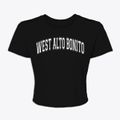 West Alto Bonito Texas Varsity Women's Crop Top additional view 1