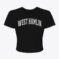 West Hamlin West Virginia Varsity Women's Crop Top additional view 1
