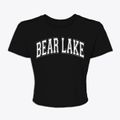 Bear Lake Wisconsin Varsity Women's Crop Top additional view 1