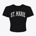 St. Marie Montana Varsity Women's Crop Top additional view 1