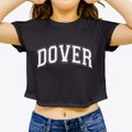 Dover Oklahoma Varsity Women's Crop Top additional product view 3