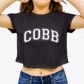 Cobb Wisconsin Varsity Women's Crop Top additional view 3