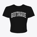 Quitaque Texas Varsity Women's Crop Top additional view 1