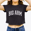 Big Arm Montana Varsity Women's Crop Top additional view 3