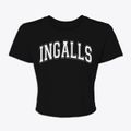 Ingalls Kansas Varsity Women's Crop Top additional view 1