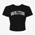 Walton Nebraska Varsity Women's Crop Top additional product view 1