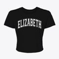 Elizabeth Indiana Varsity Women's Crop Top additional view 1