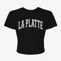 La Platte Nebraska Varsity Women's Crop Top additional view 1