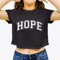 Hope Idaho Varsity Women's Crop Top additional view 3