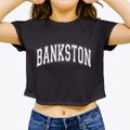 Bankston Iowa Varsity Women's Crop Top additional view 3