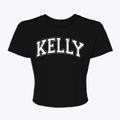 Kelly Wyoming Varsity Women's Crop Top additional view 1