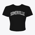 Somerville New Jersey Varsity Women's Crop Top additional view 1