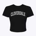 Cloverdale California Varsity Women's Crop Top additional view 1