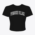 Pewaukee Village Wisconsin Varsity Women's Crop Top additional view 1