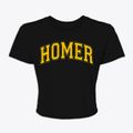 Homer Alaska Varsity Women's Crop Top additional view 1
