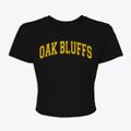 Oak Bluffs Massachusetts Varsity Women's Crop Top additional view 1