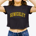 Sewickley Pennsylvania Varsity Women's Crop Top additional view 3