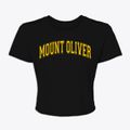 Mount Oliver Pennsylvania Varsity Women's Crop Top additional view 1