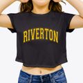 Riverton Utah Varsity Women's Crop Top additional view 3