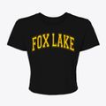 Fox Lake Wisconsin Varsity Women's Crop Top additional view 1