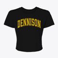 Dennison Ohio Varsity Women's Crop Top additional product view 1