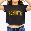 Roberts Wisconsin Varsity Women's Crop Top additional view 3