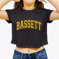 Bassett Virginia Varsity Women's Crop Top additional view 3