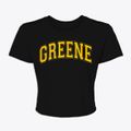 Greene Iowa Varsity Women's Crop Top additional view 1