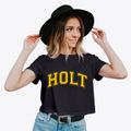Holt Michigan Varsity Women's Crop Top additional view 2