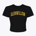 Glenwillow Ohio Varsity Women's Crop Top additional product view 1