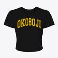 Okoboji Iowa Varsity Women's Crop Top additional view 1