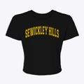 Sewickley Hills Pennsylvania Varsity Women's Crop Top additional view 1