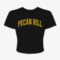 Pecan Hill Texas Varsity Women's Crop Top additional view 1