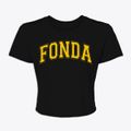 Fonda Iowa Varsity Women's Crop Top additional view 1