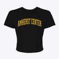 Amherst Center Massachusetts Varsity Women's Crop Top additional view 1