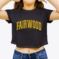 Fairwood Washington Varsity Women's Crop Top additional view 3