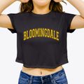 Bloomingdale Michigan Varsity Women's Crop Top additional view 3