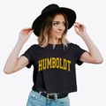 Humboldt Illinois Varsity Women's Crop Top additional view 2