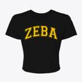 Zeba Michigan Varsity Women's Crop Top additional view 1
