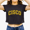 Cisco Illinois Varsity Women's Crop Top additional product view 3