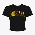 Michiana Michigan Varsity Women's Crop Top additional view 1