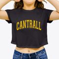 Cantrall Illinois Varsity Women's Crop Top additional view 3