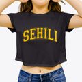 Sehili Arizona Varsity Women's Crop Top additional view 3