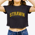 Strawn Illinois Varsity Women's Crop Top additional view 3