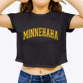 Minnehaha Washington Varsity Women's Crop Top additional view 3